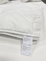 ICEPLUTO Comforter Queen Size, All Season Duvet Insert, White Lightweight Quilt, Down Alternative Oeko-Tex Hotel Comforter with Corner Tabs (White, Queen 88x88 Inches)