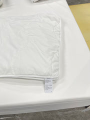 ICEPLUTO Comforter Queen Size, All Season Duvet Insert, White Lightweight Quilt, Down Alternative Oeko-Tex Hotel Comforter with Corner Tabs (White, Queen 88x88 Inches)