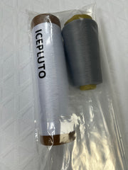 ICEPLUTO  Sewing Thread-24 Spools of Polyester Thread for Sewing Machine for Beginners, Hand Stitching & Quilting-1000 yds Each in 22